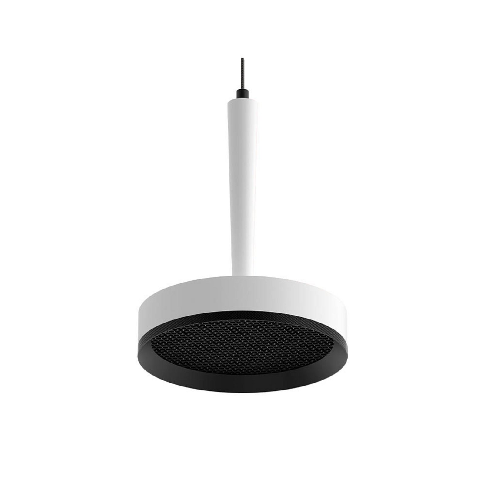 LOOM DESIGN LED-Pendelleuchte Nyx P1, weiß, Aluminium