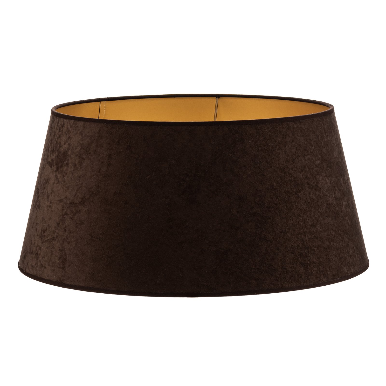 Lampenschirm Cone Höhe 25,5 cm, braun/gold