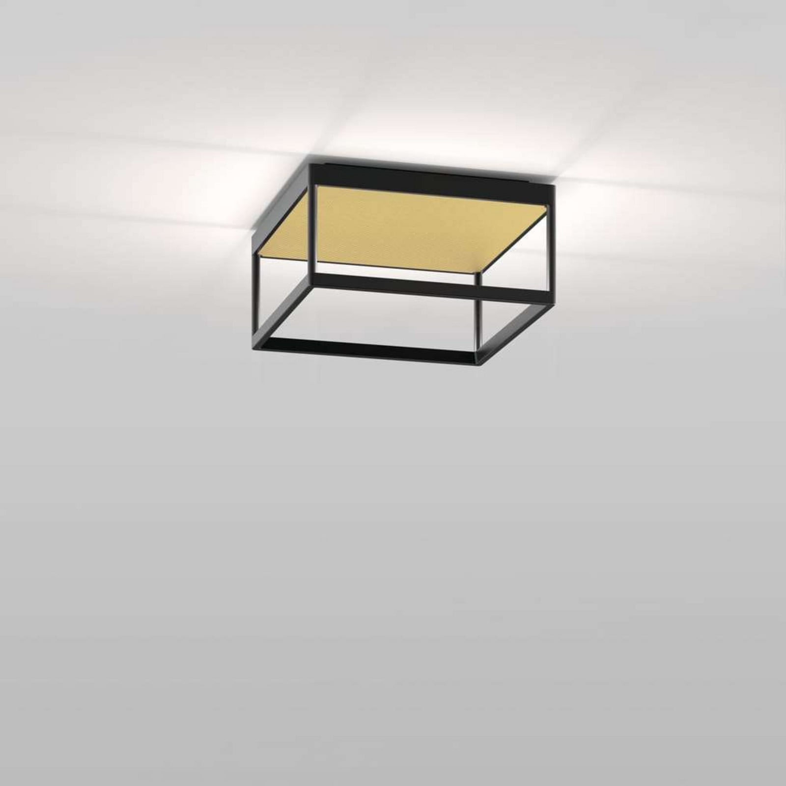 Reflex 2 LED-loftlampe, guld/sort Serien Lighting - Stue - Aluminium