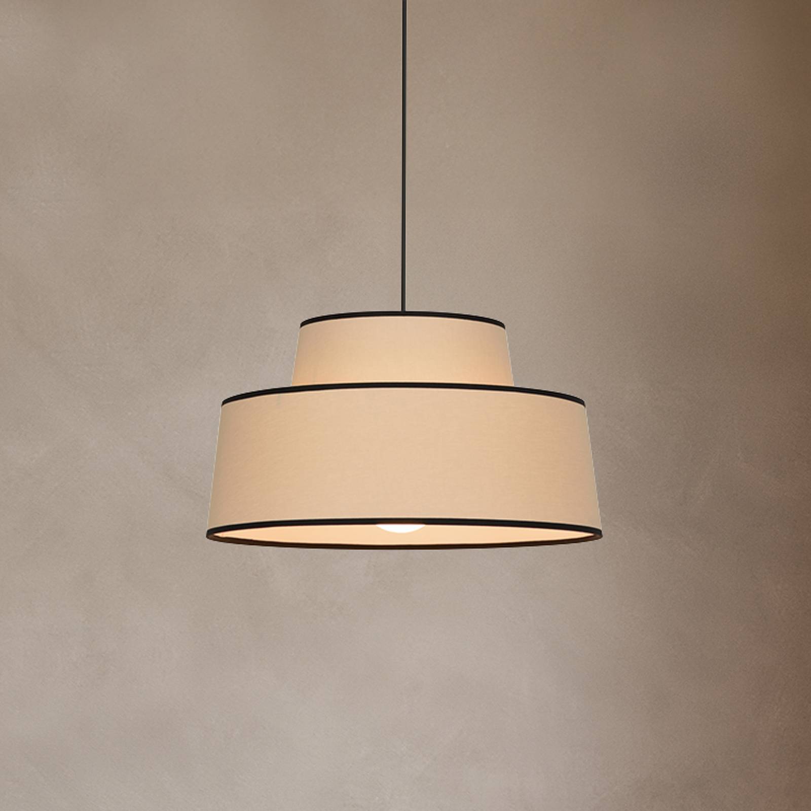 COREP Suspension Mallorca, couleur chaux, Ø 38 cm, coton