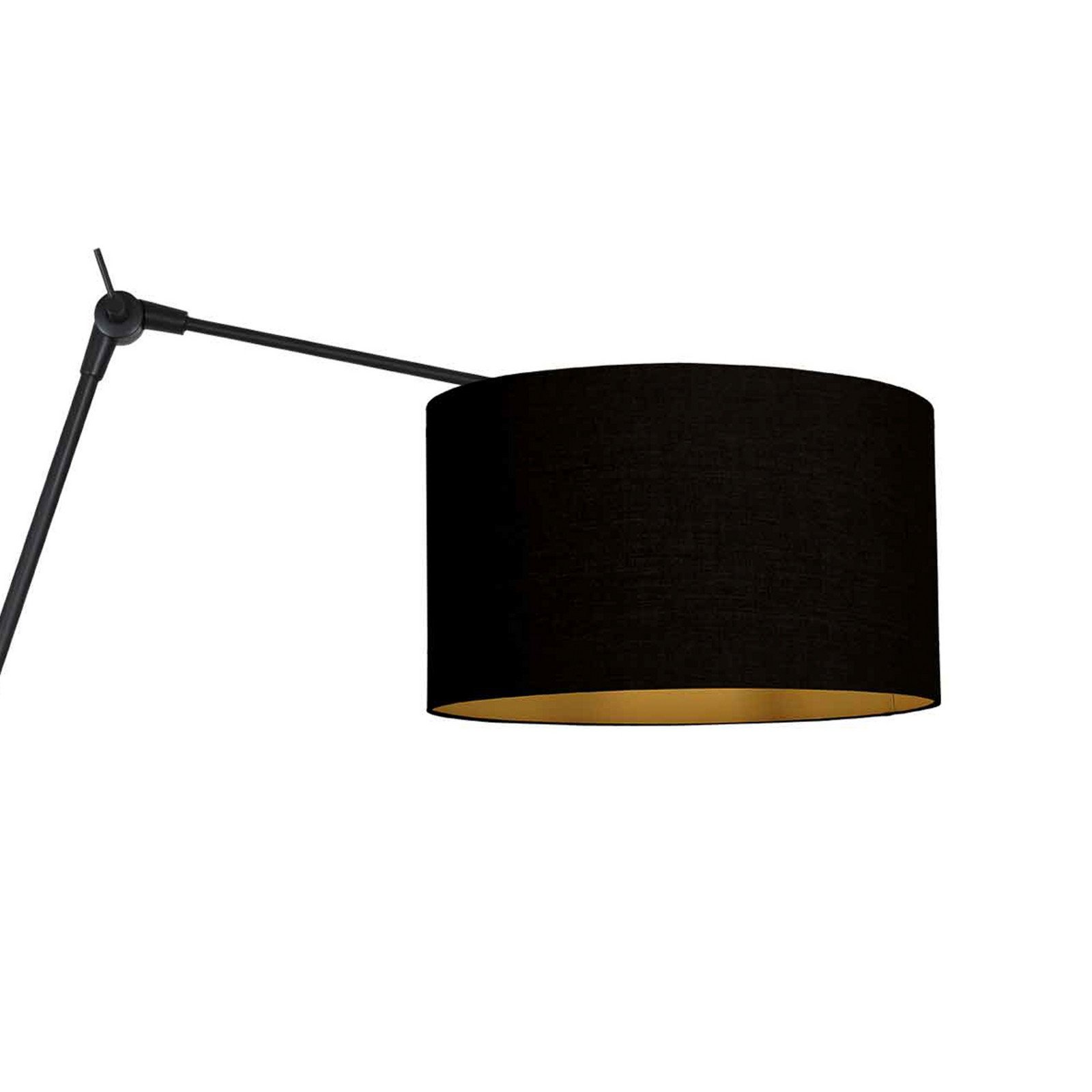 Steinhauer Aplică de perete Prestige Chic negru/negru-auriu Proiecție 90 cm - Camera de zi / sufragerie - negru negru-auriu - Metal