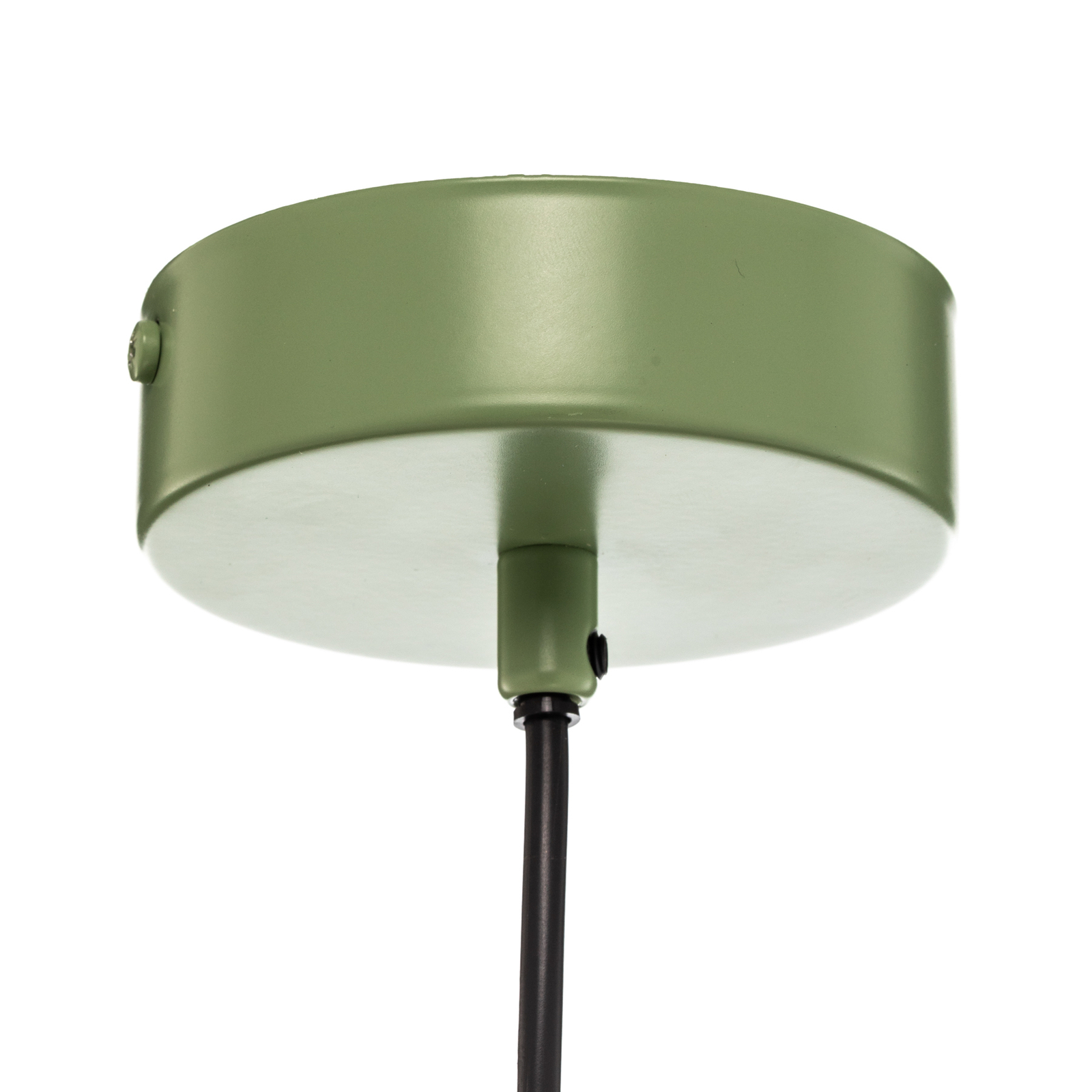 Lampa wisząca Samba, 1-punktowa, zielono-biała