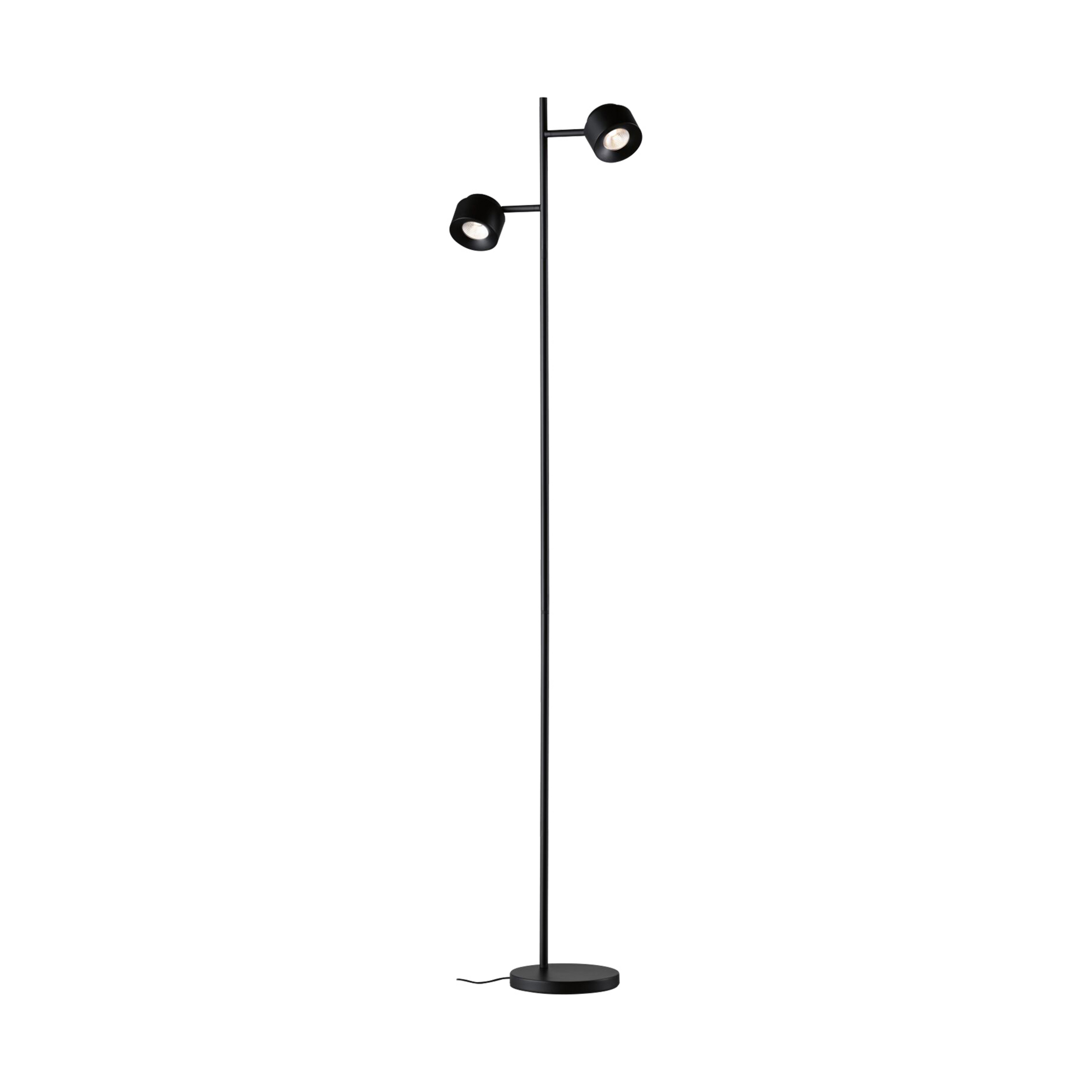 Puric Pane 2 Lampadaire Zigbee Dim. Noir - Paulmann