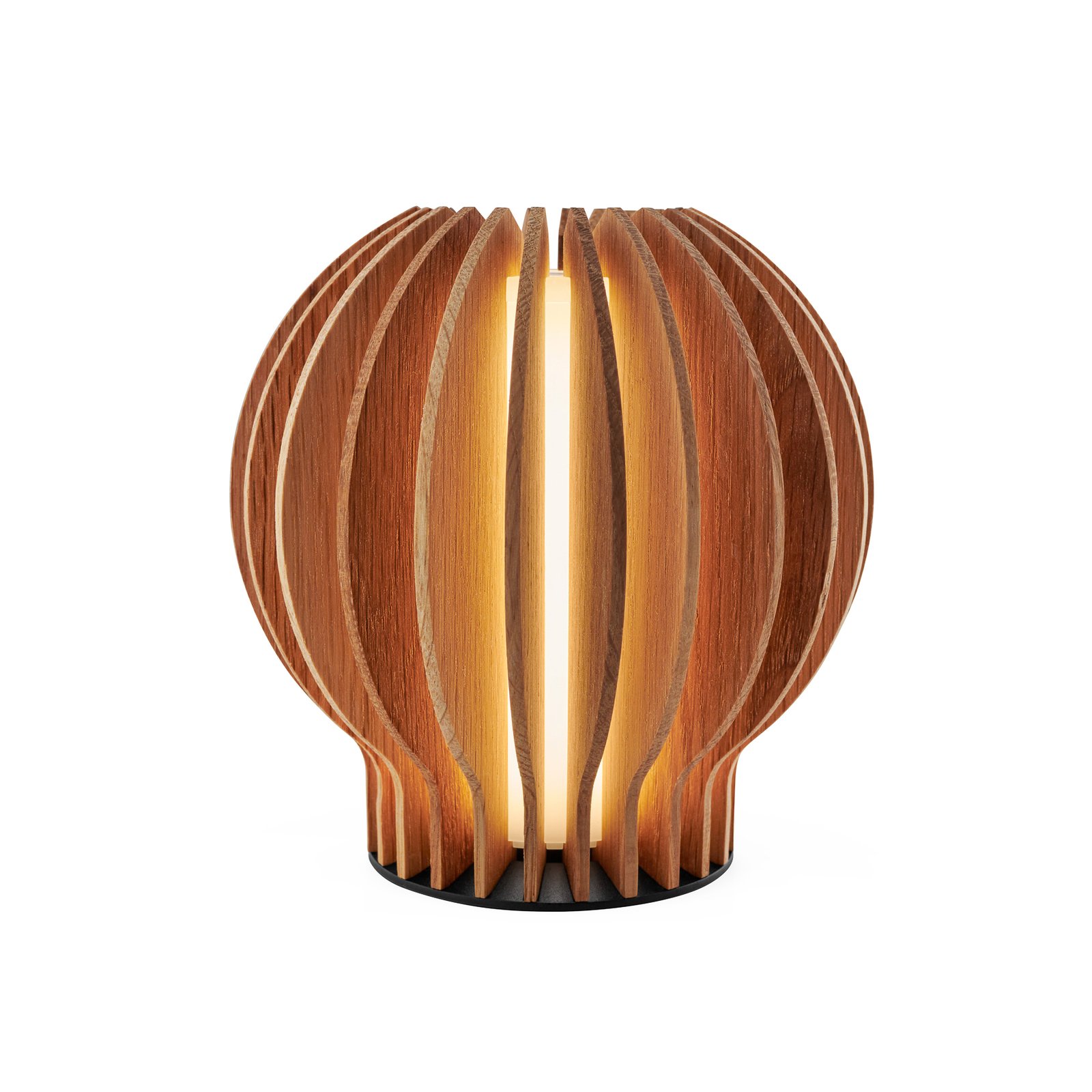 Radiant Round Portable Lampada da Tavolo Oak - Eva Solo