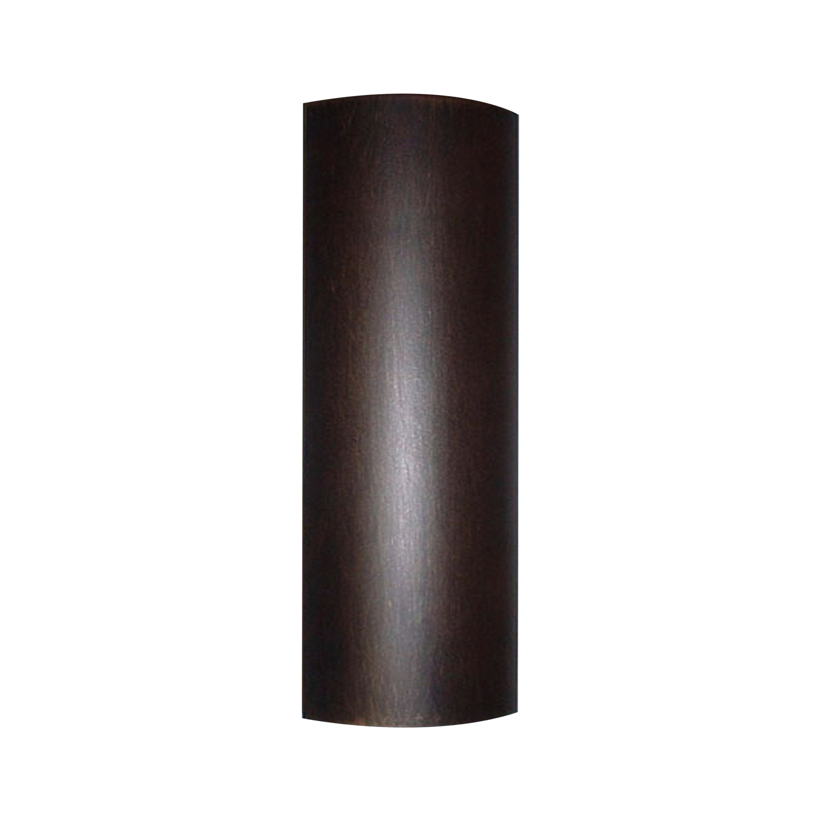 Wandleuchte Capsula, rost-gold