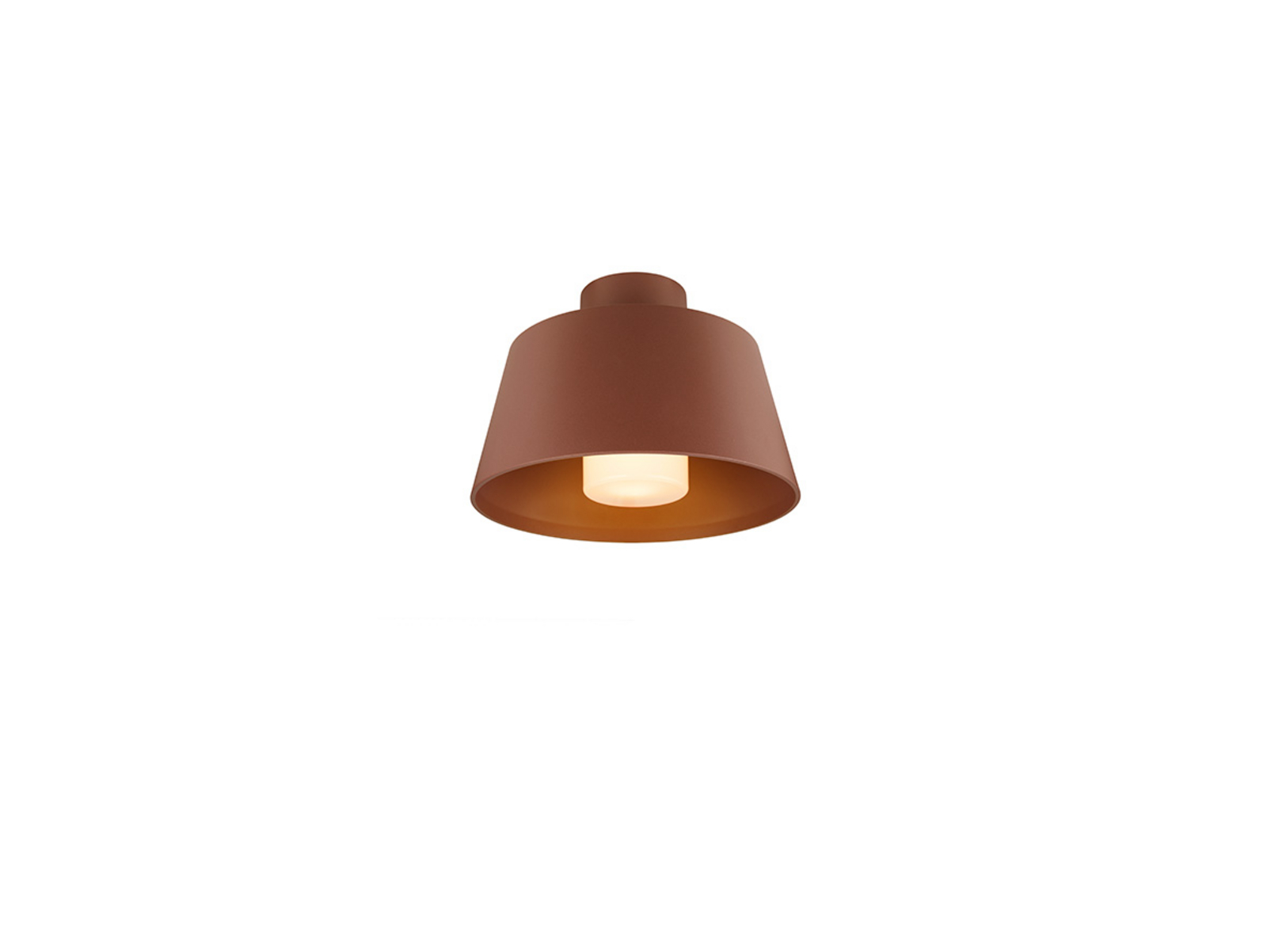 Photoni Outdoor Ceiling Lamp Conical Rust - SLV