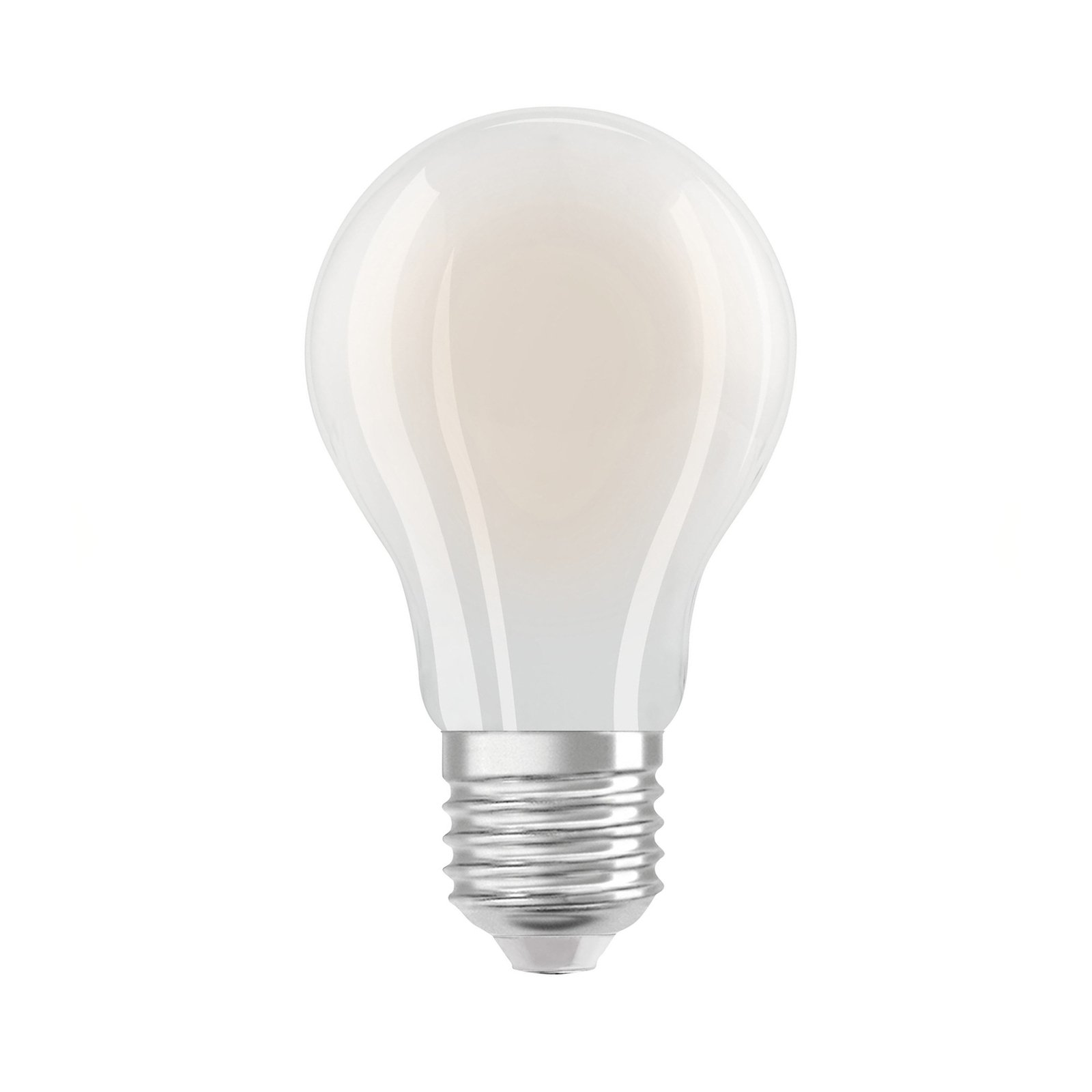 OSRAM traditionell LED-lampa E27 2,2W matt 4 000K 470lm 2 st