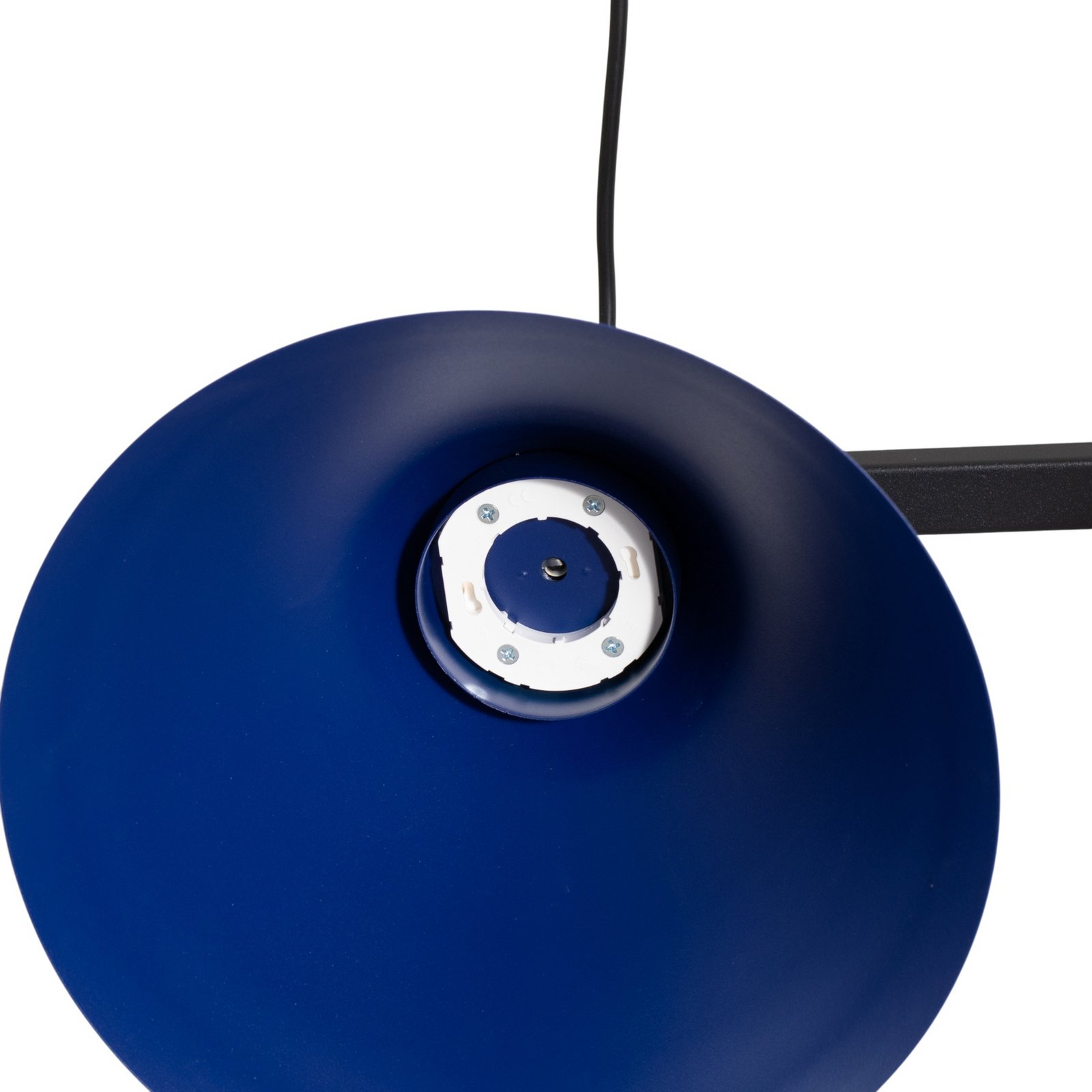 Висящо осветително тяло Capital, синьо, 3 светлини, Ø 32 cm, GX53