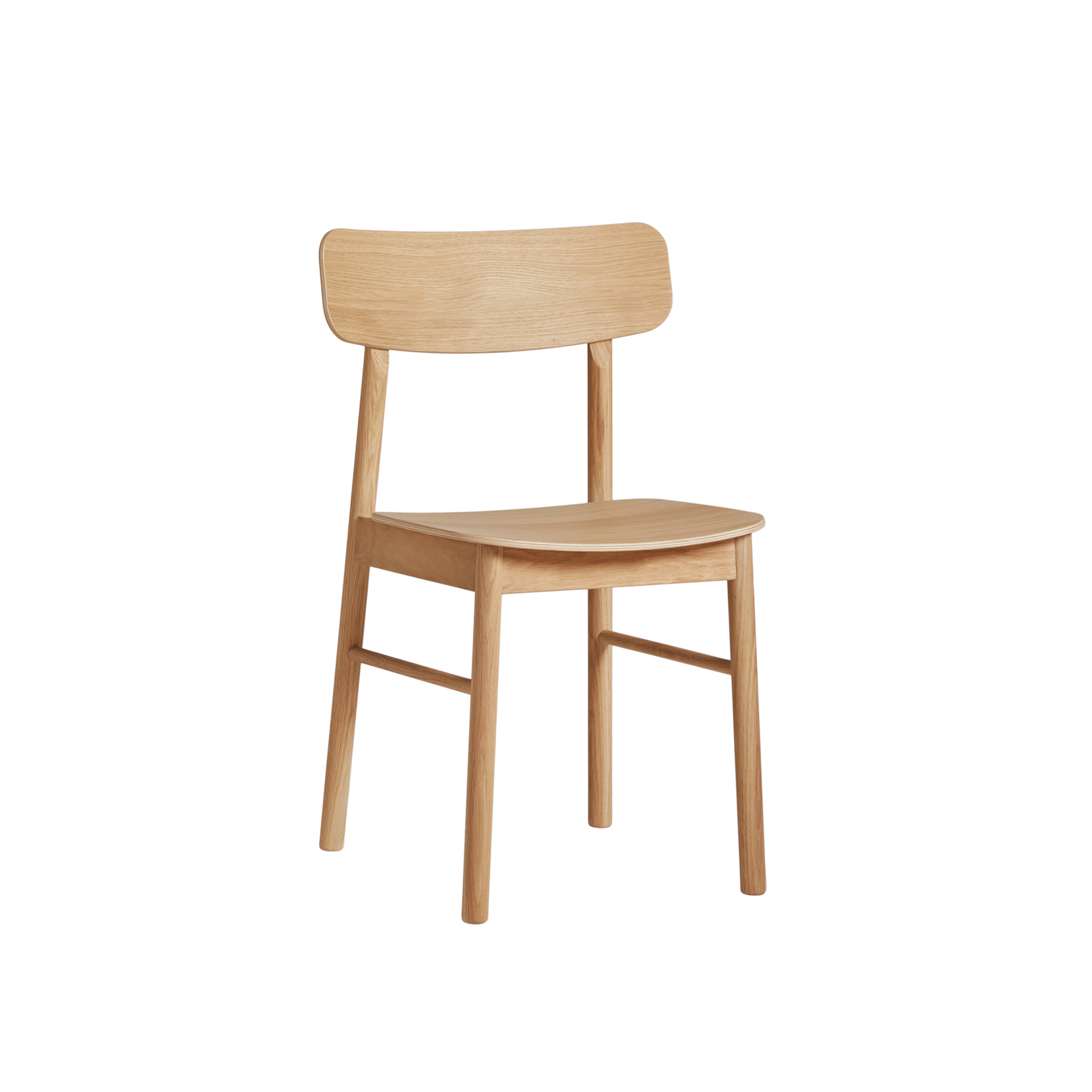 Soma szék, világos fa, magasság 79 cm, tölgy – Woud