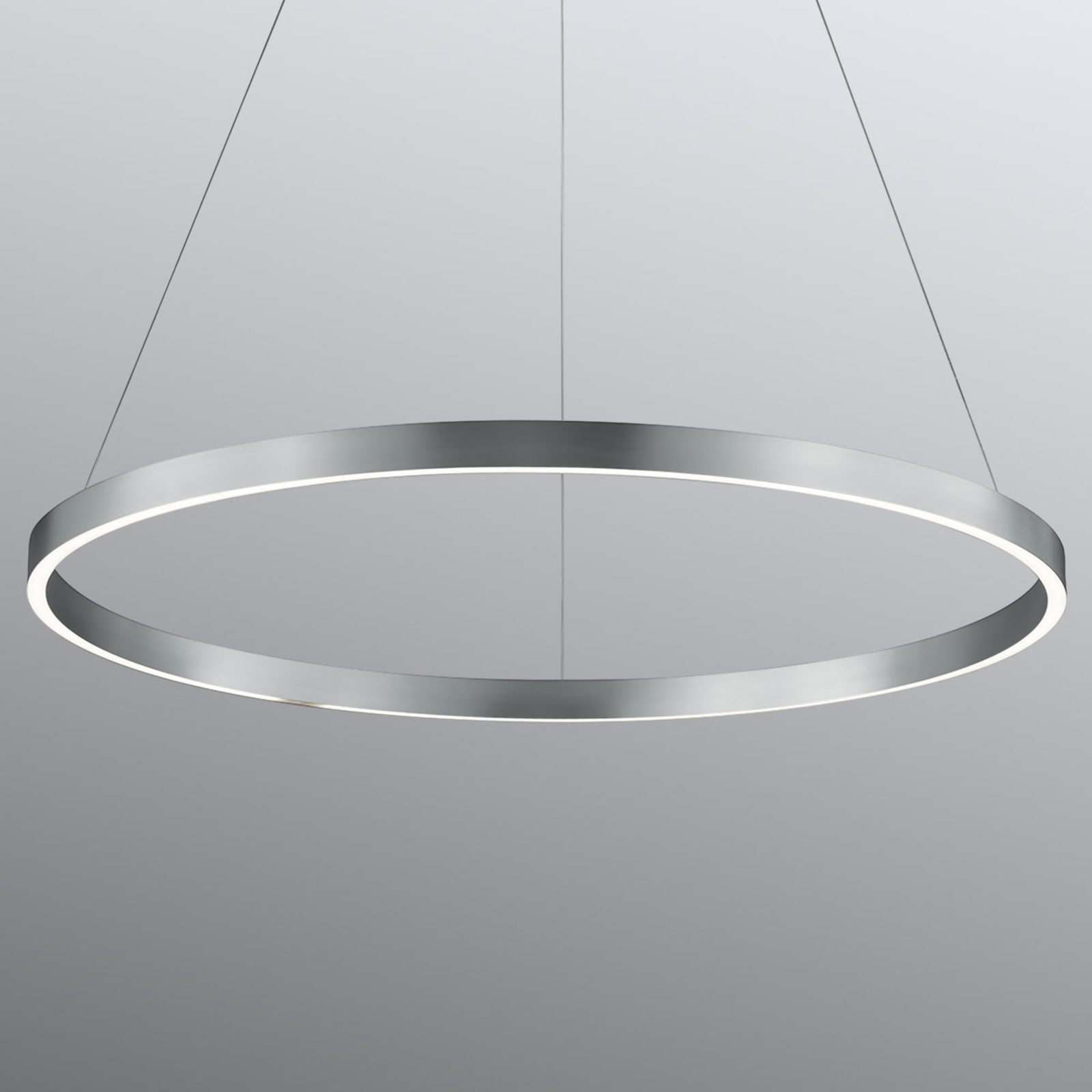 Knapstein Circle - LED hanging light with gesture control, for Living / Dining Room, metal, acrylic, energy efficiency: A