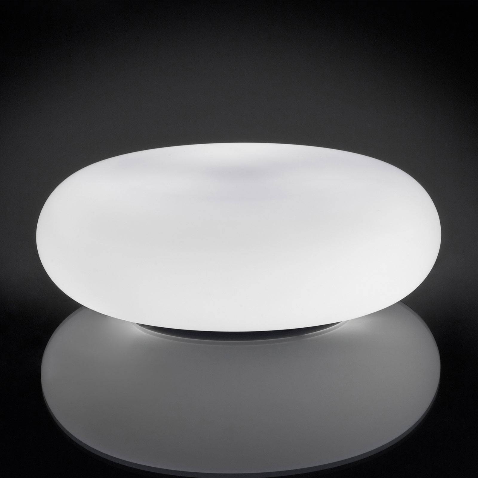 Artemide Itka lampe table abat-jour verre Ø 50 cm