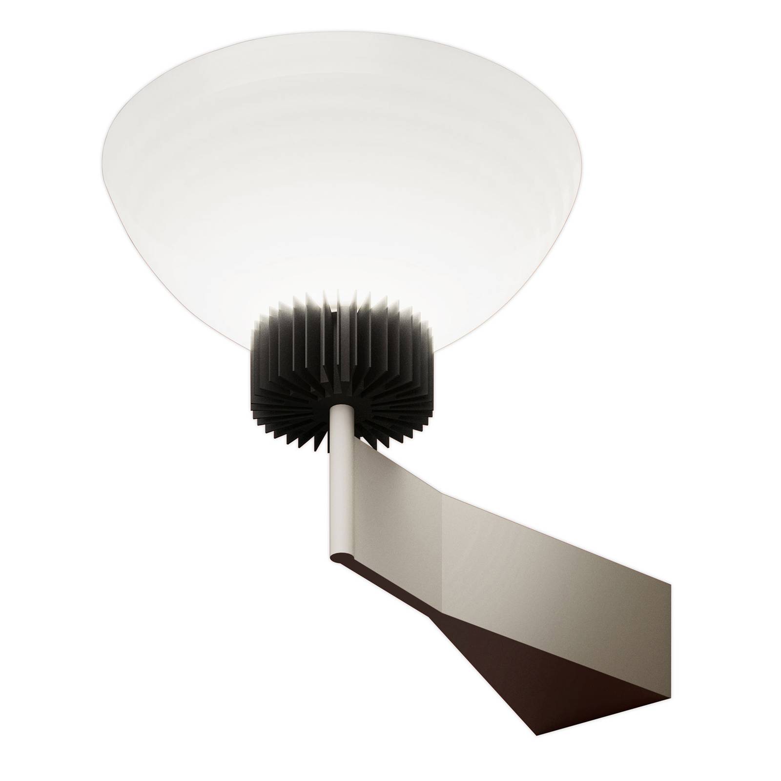 Martinelli Luce Uplighter Wall Light - Living / Dining Room - dimmable - Design - White