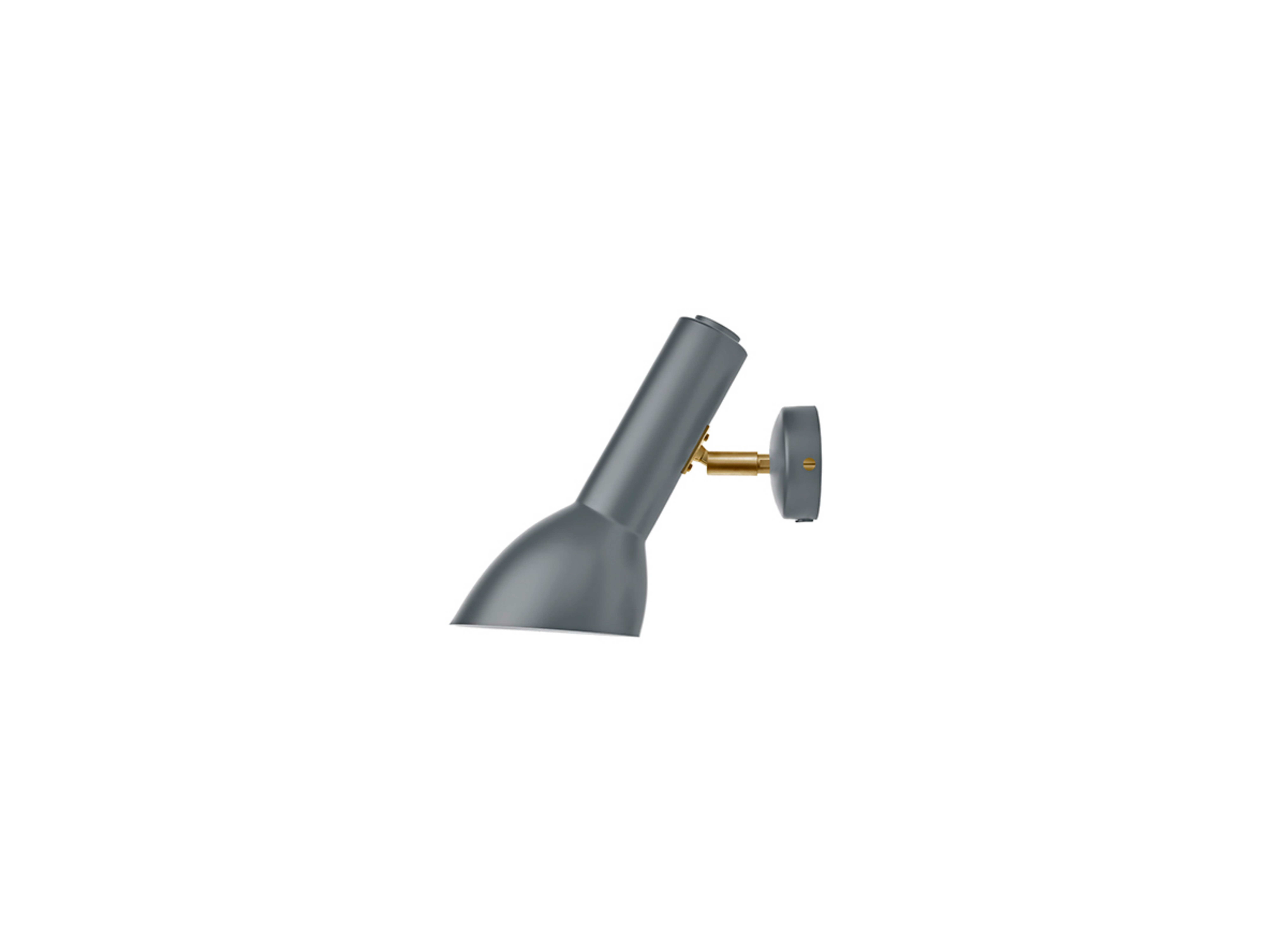 Oblique Wandleuchte HW Brass/Flint Grey - Cph Lighting