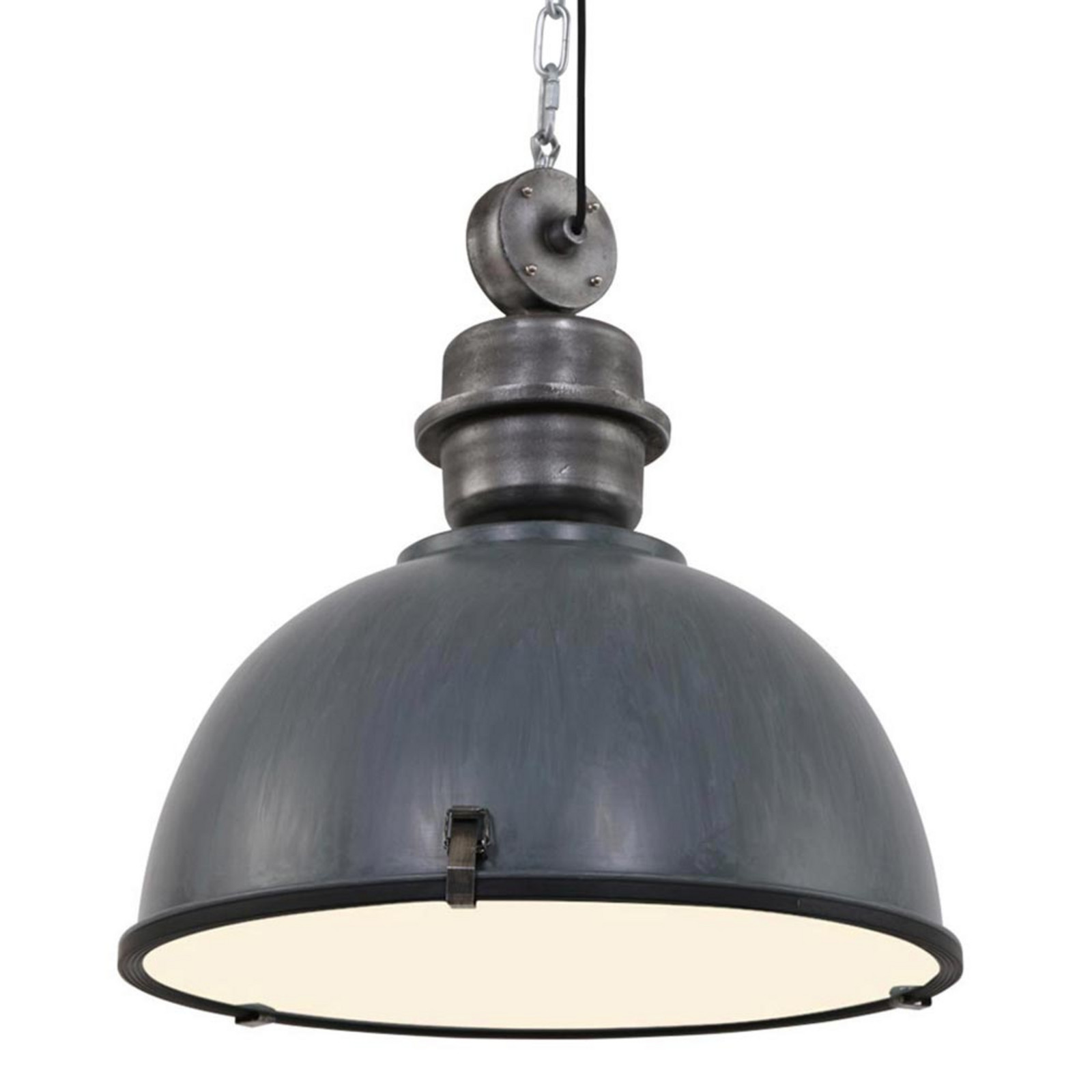 Steinhauer Lampă suspendată gri Bikkel XXL stil industrial - Camera de zi / sufragerie - Design industrial - Metal