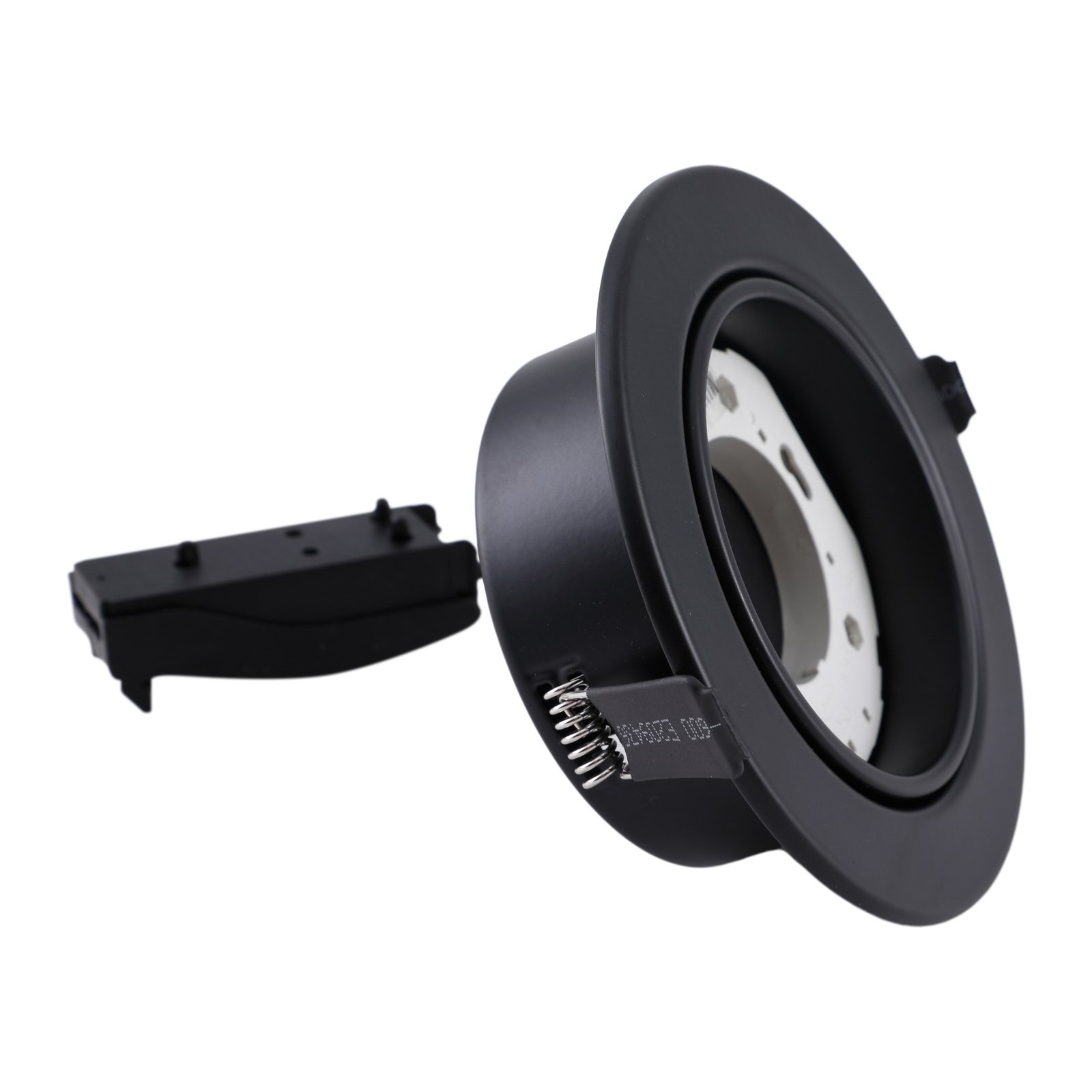 Lindby luci da incasso Jyla, nero opaco, Ø 13 cm, GX53