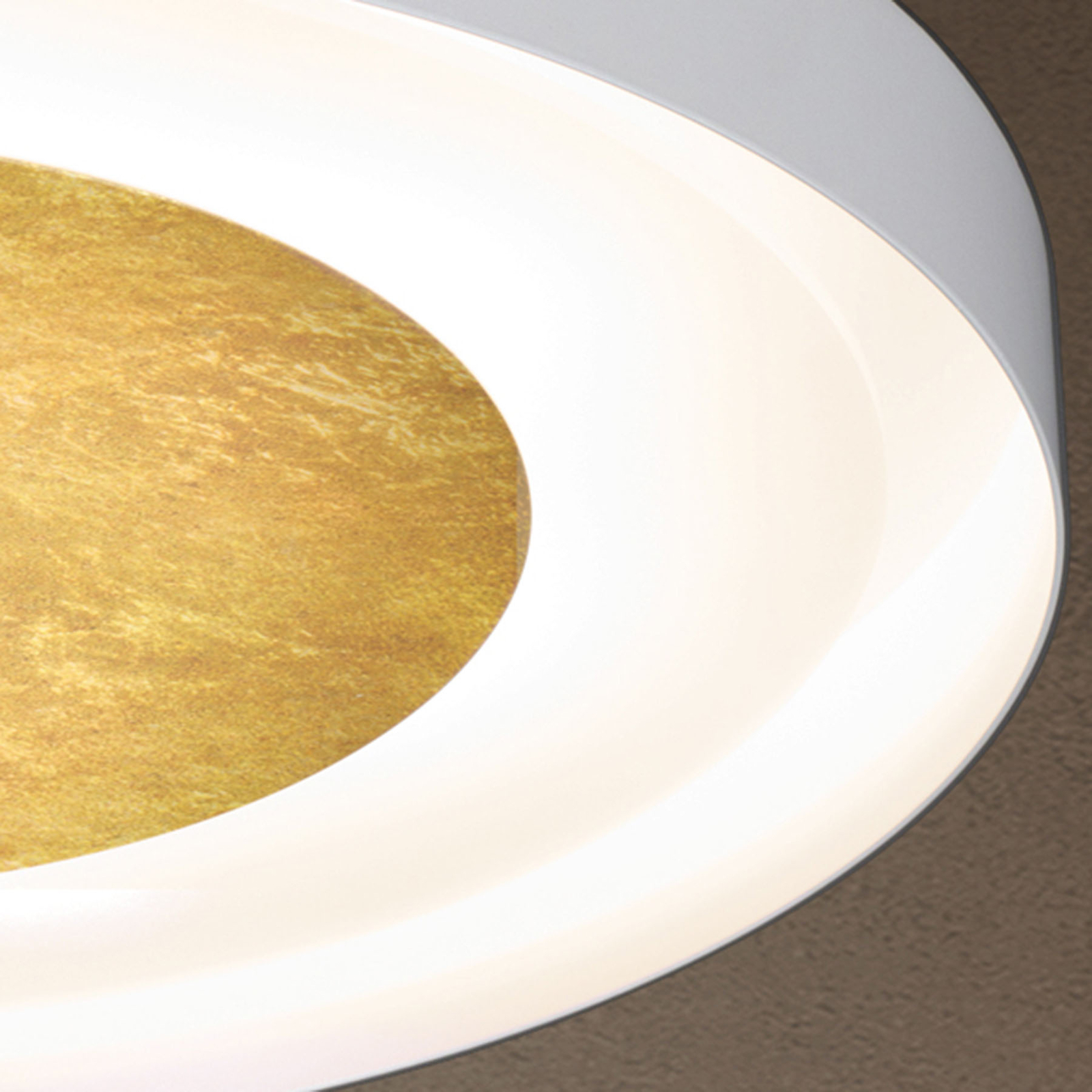 3560/6PL ceiling light, gold leaf, Ø 51 cm