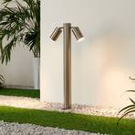 Lindby Myan tuinpadverlichting, V4A, 2-lamps