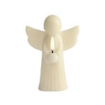 Candela LED ANGEL, color crema, cera, altezza 16 cm - Uyuni Lighting