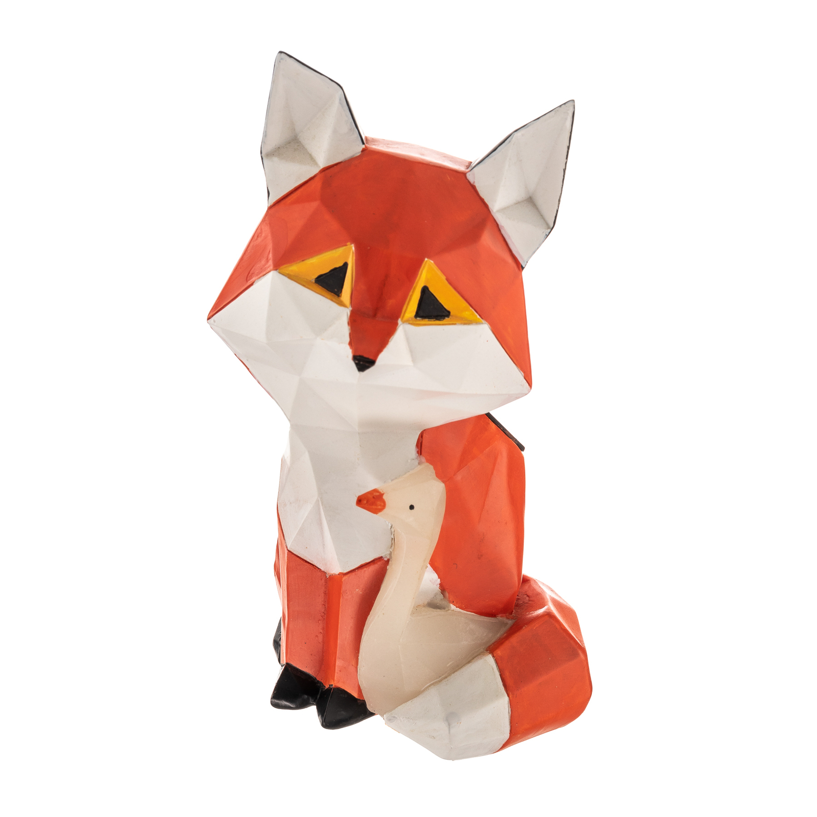 Tilki Solcelle Lampe Orange/White - Lindby