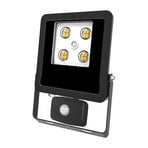 EVN Panthera utomhus spot sensor IP44 10 W 4 000K