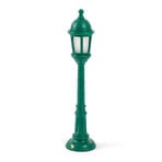 Lámpara LED exterior Street Lamp batería, verde