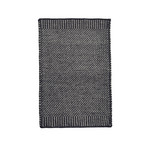Rombo Türmatte, grau, 40 x 60 cm, Wolle/Jute - Woud