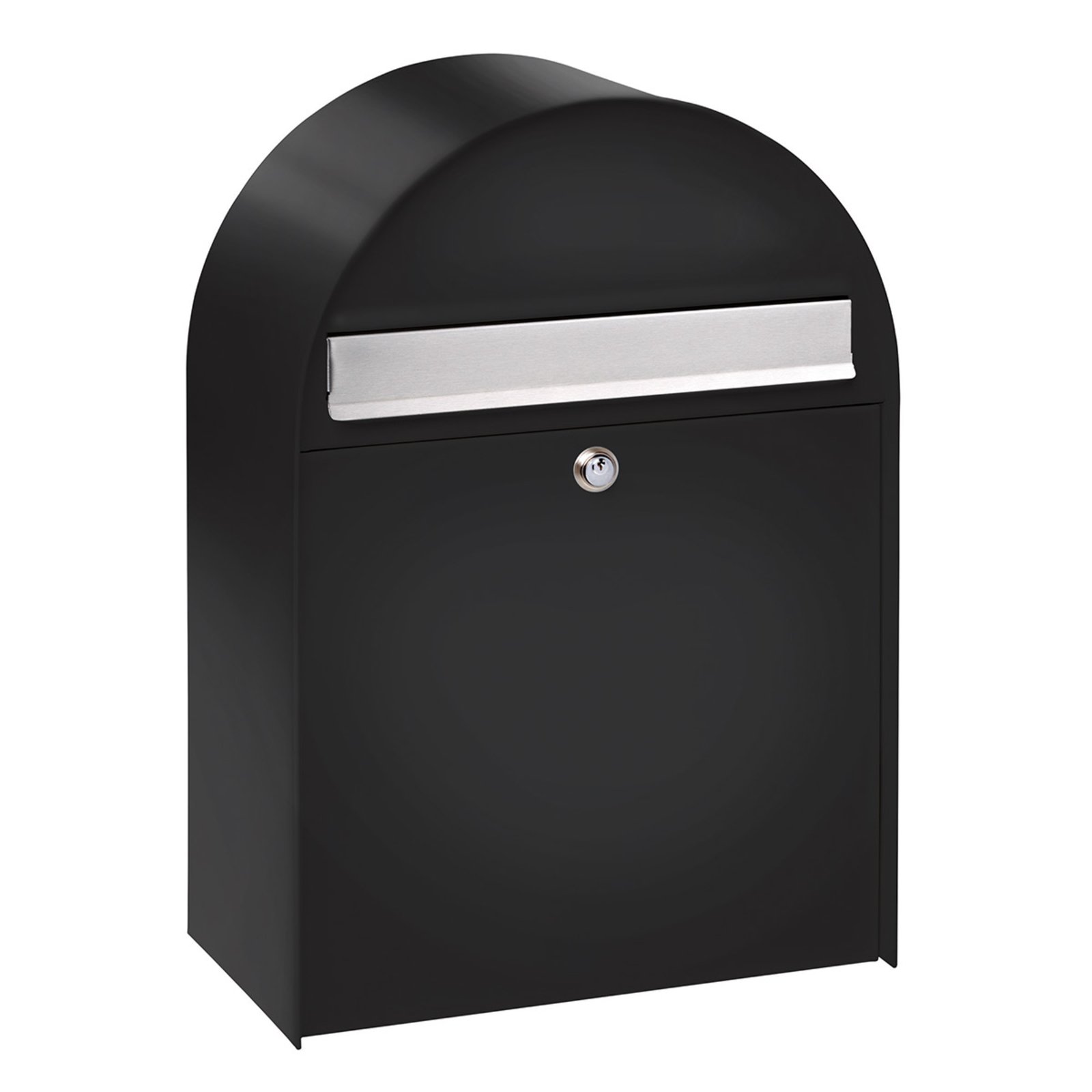 Nordic 780 - large letter box, coated in black