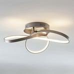 Plafonnier LED Saliha au design moderne