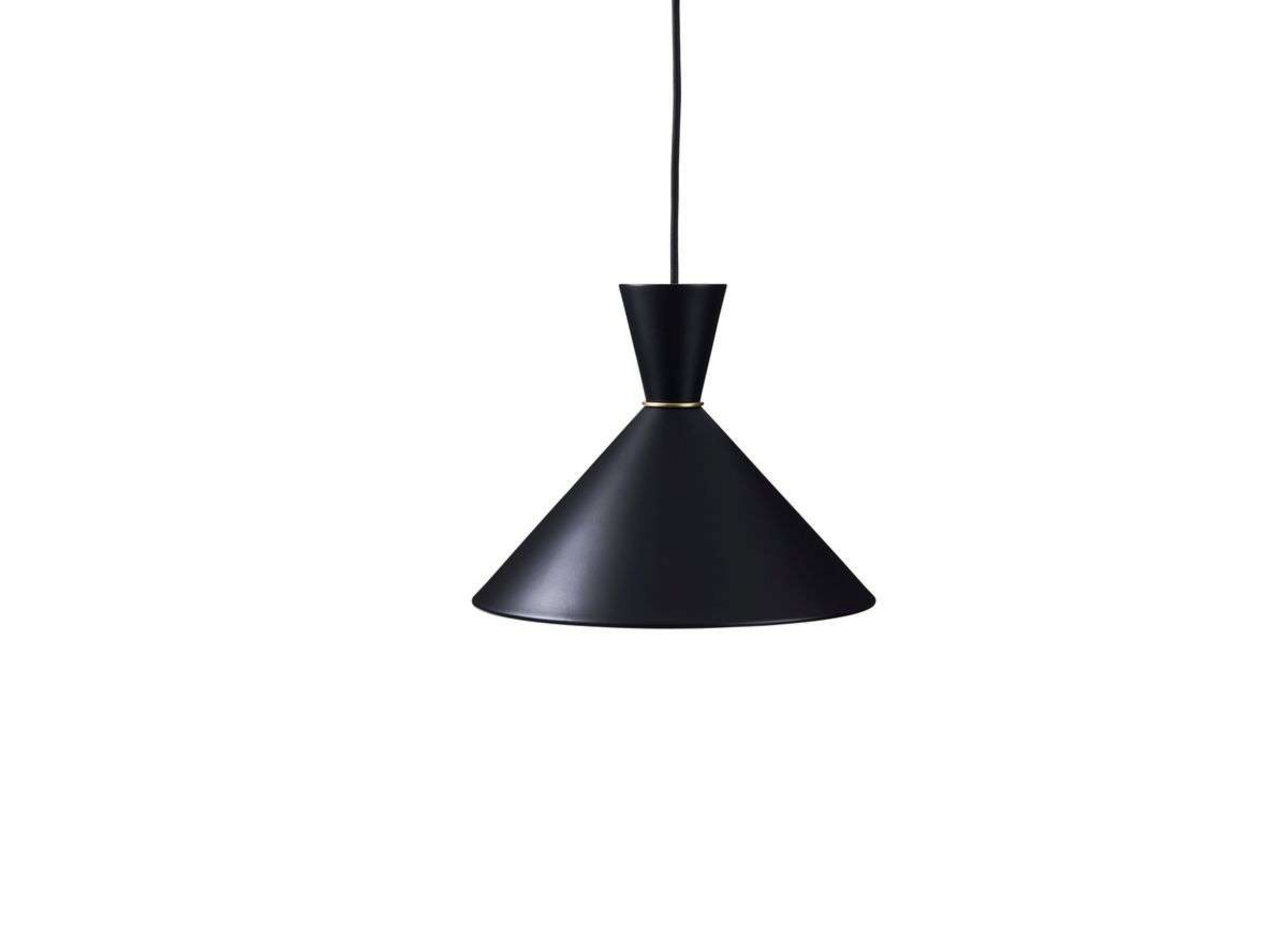 Bloom pendant light, black, Ø 30 cm - Warm Nordic