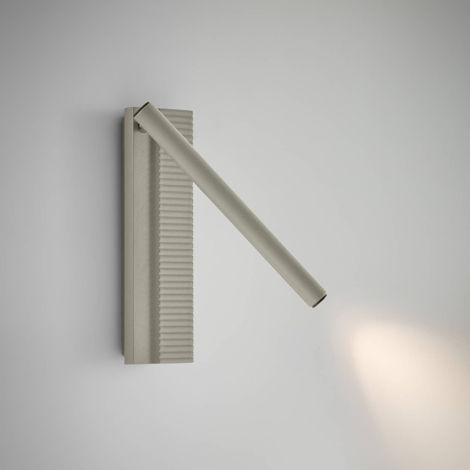 Applique murale LED Bover Arid A/02 gris, aluminium, 2 700 K