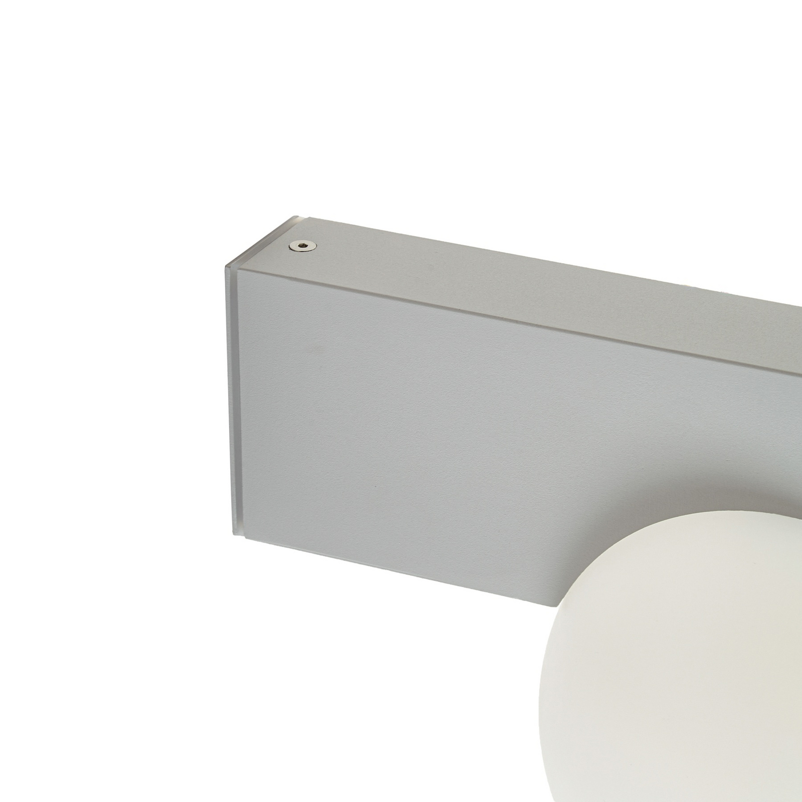 Candeeiro de parede exterior LED Vijon, cinzento claro, CCT, IP44 - Lucande