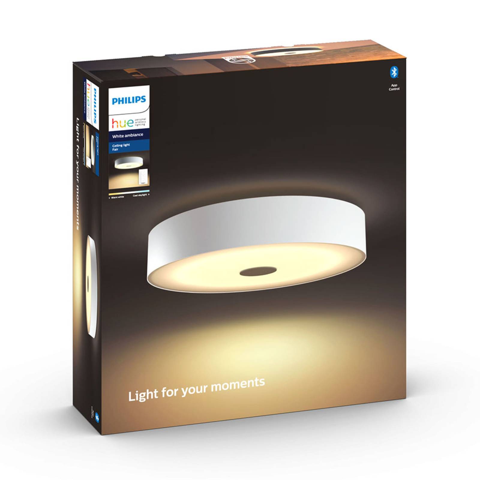 Philips Hue White Ambiance Fair sufitowa biala