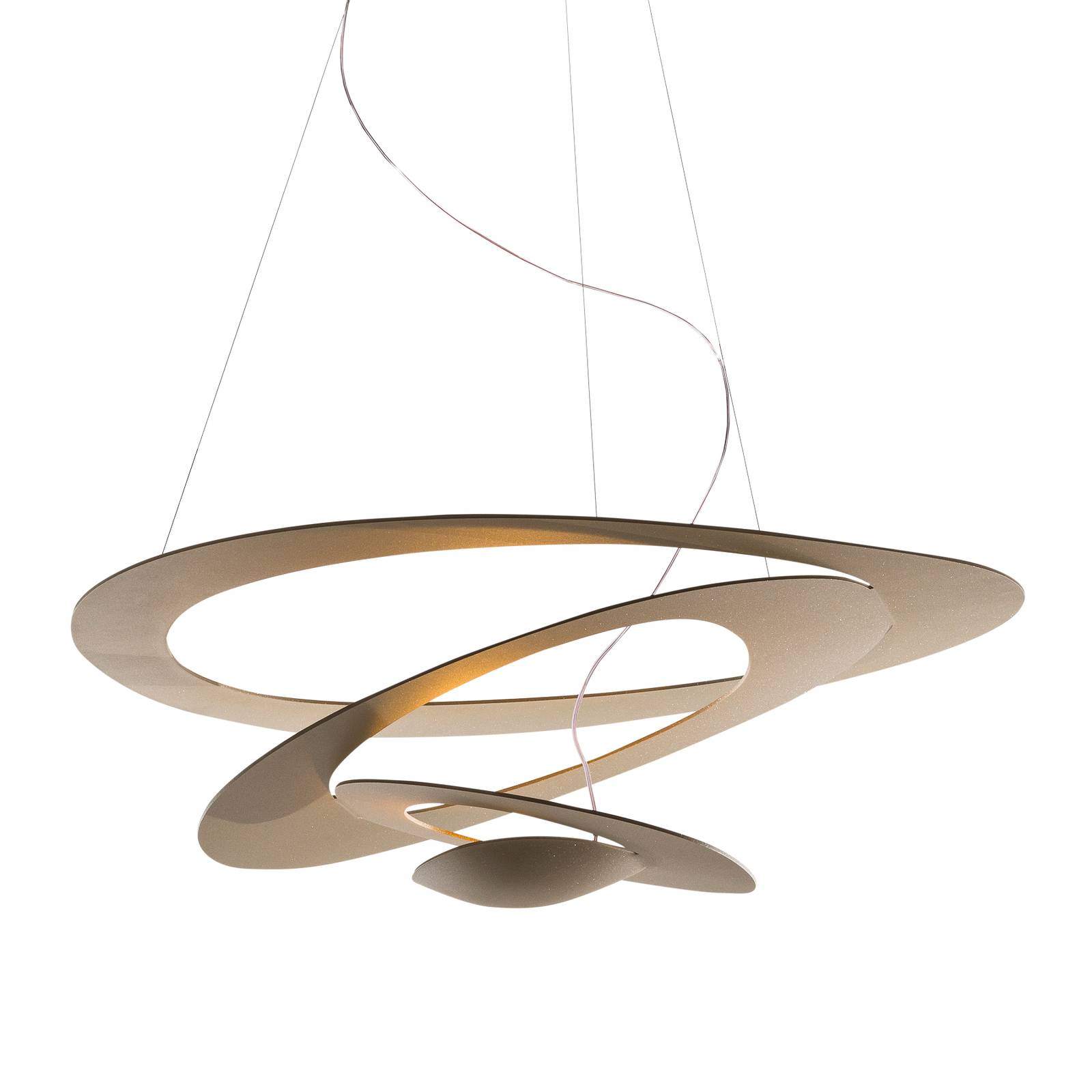 Artemide Pirce Mini LED-Hängelampe gold 3.000 K günstig online kaufen