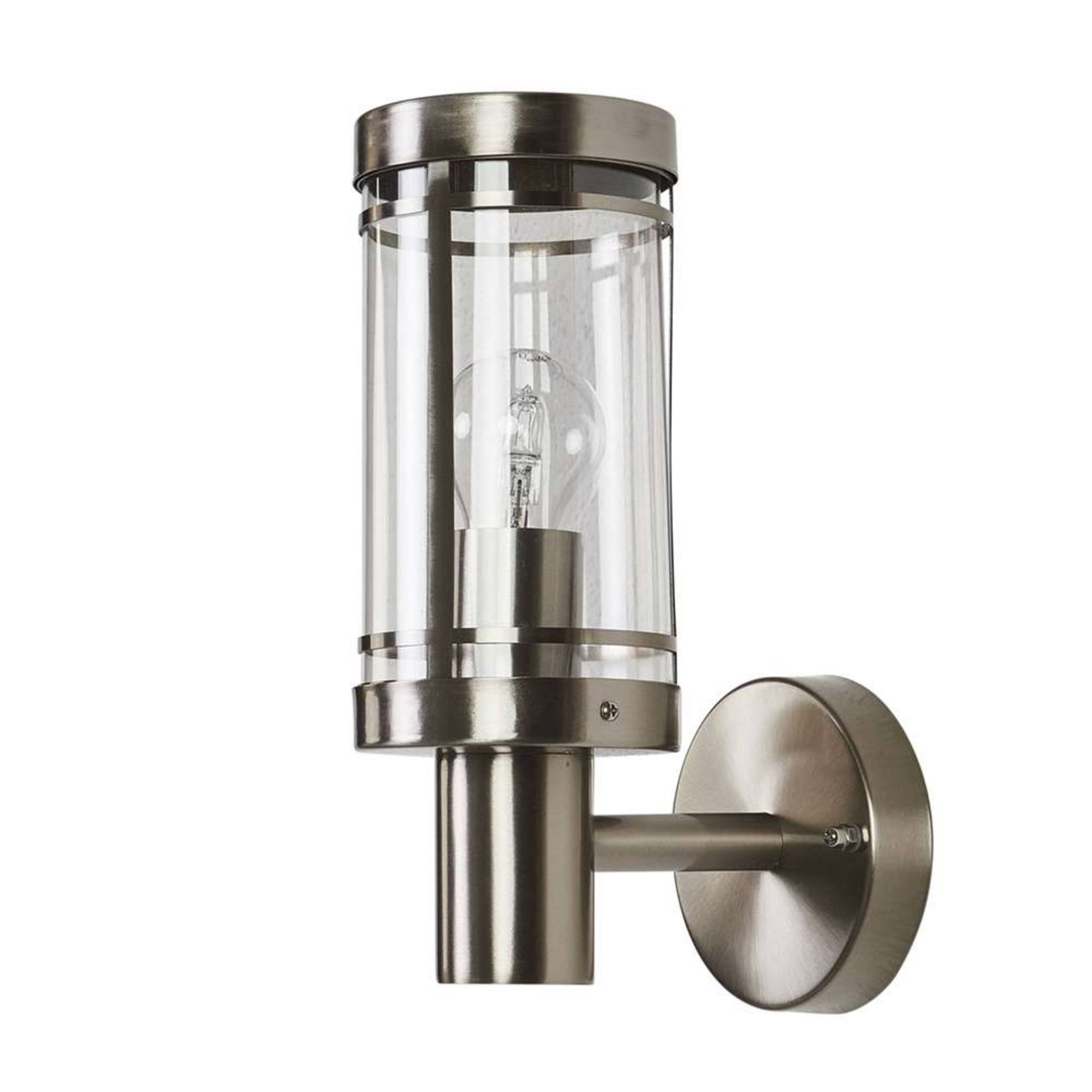 Djori Zewnętrzna Lampa Ścienna Steel - Lindby