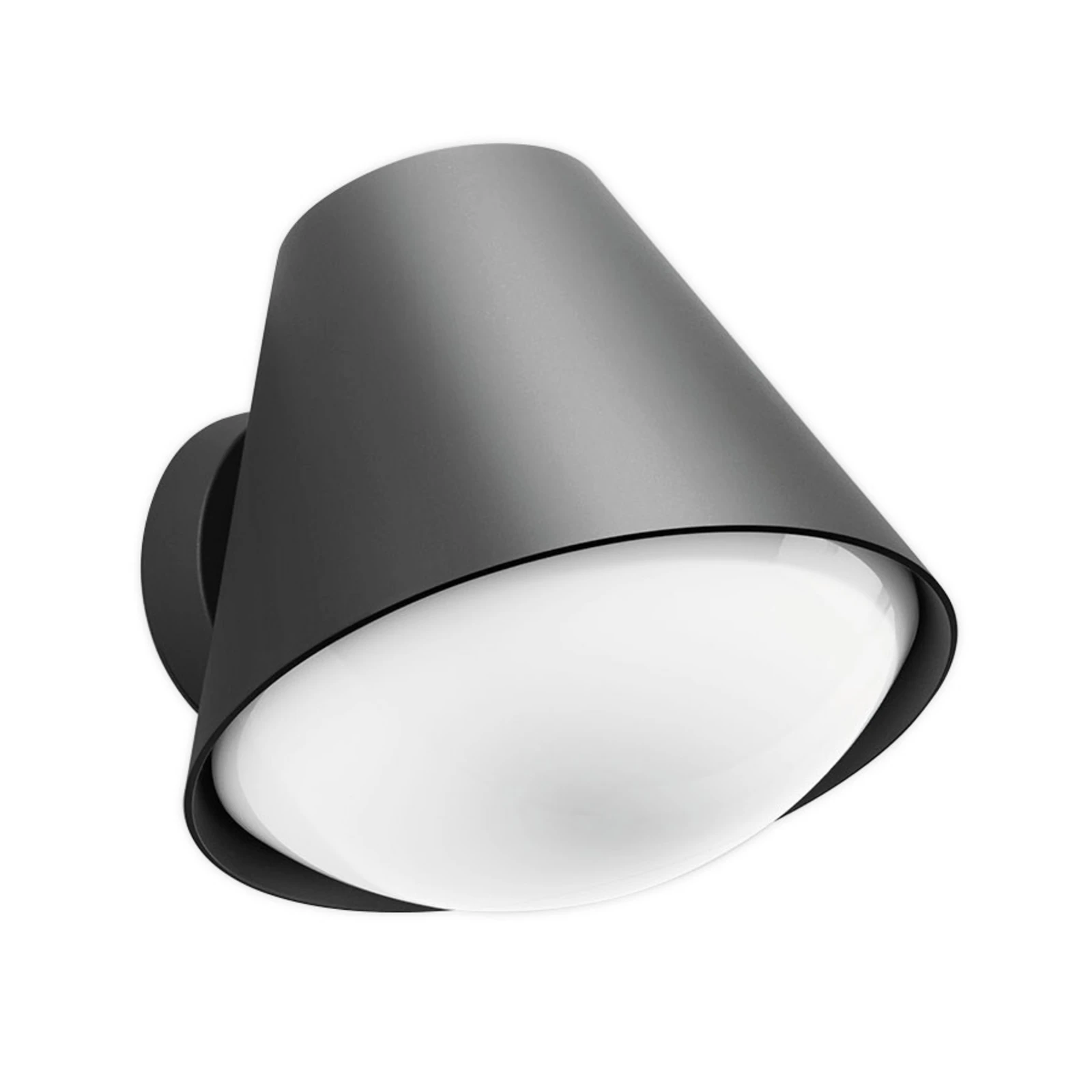 Bega 31039K3 Candeeiro de parede exterior LED, cinzento