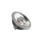 SLV QPAR111 LED bulb, 3,000 K, GU10, 12 W, dimmable