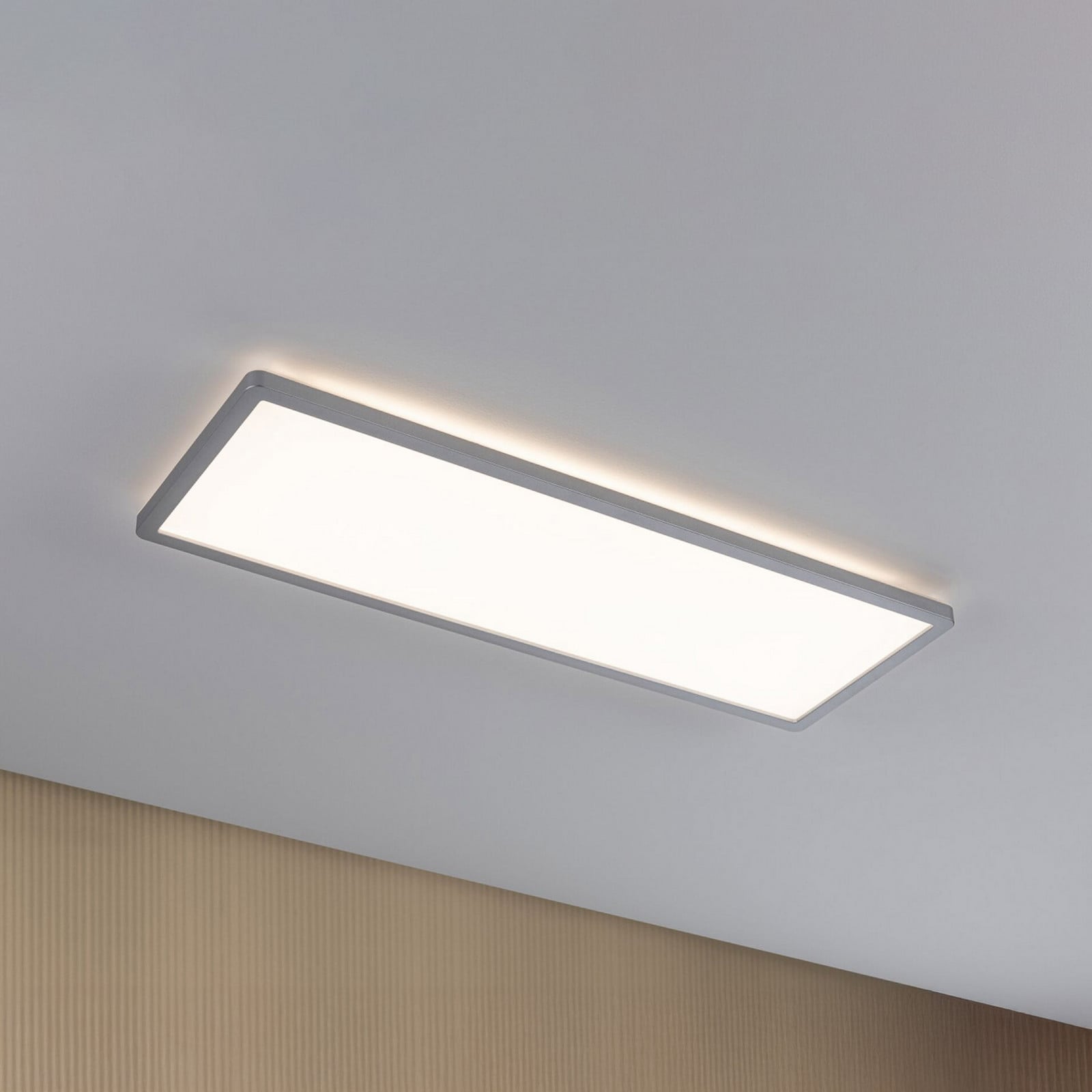 LED панел Paulmann Atria Shine, хромиран, дължина 56 см, IP44