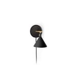 Cast Sconce Wall Lamp Dim. Black - Audo Copenhagen