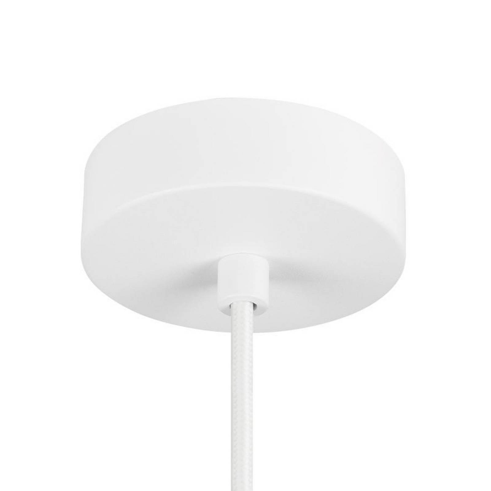 SLV Lampa wisząca Light Eye 90, biała, Ø 9 cm, metal