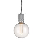 Candeeiro suspenso HALO, prateado mate, altura 8 cm, E27 - Halo Design