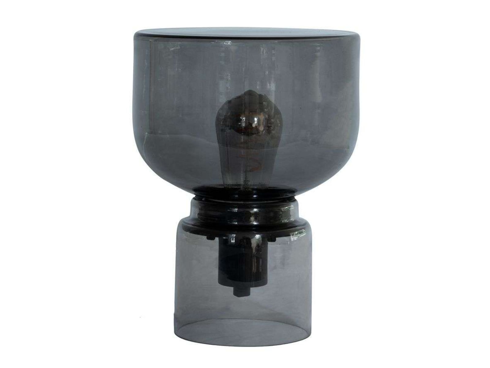Grace bordlampe Smokey Grey Watt & Veke - Stue - Skandinavisk - Glas - Med én lyskilde billede