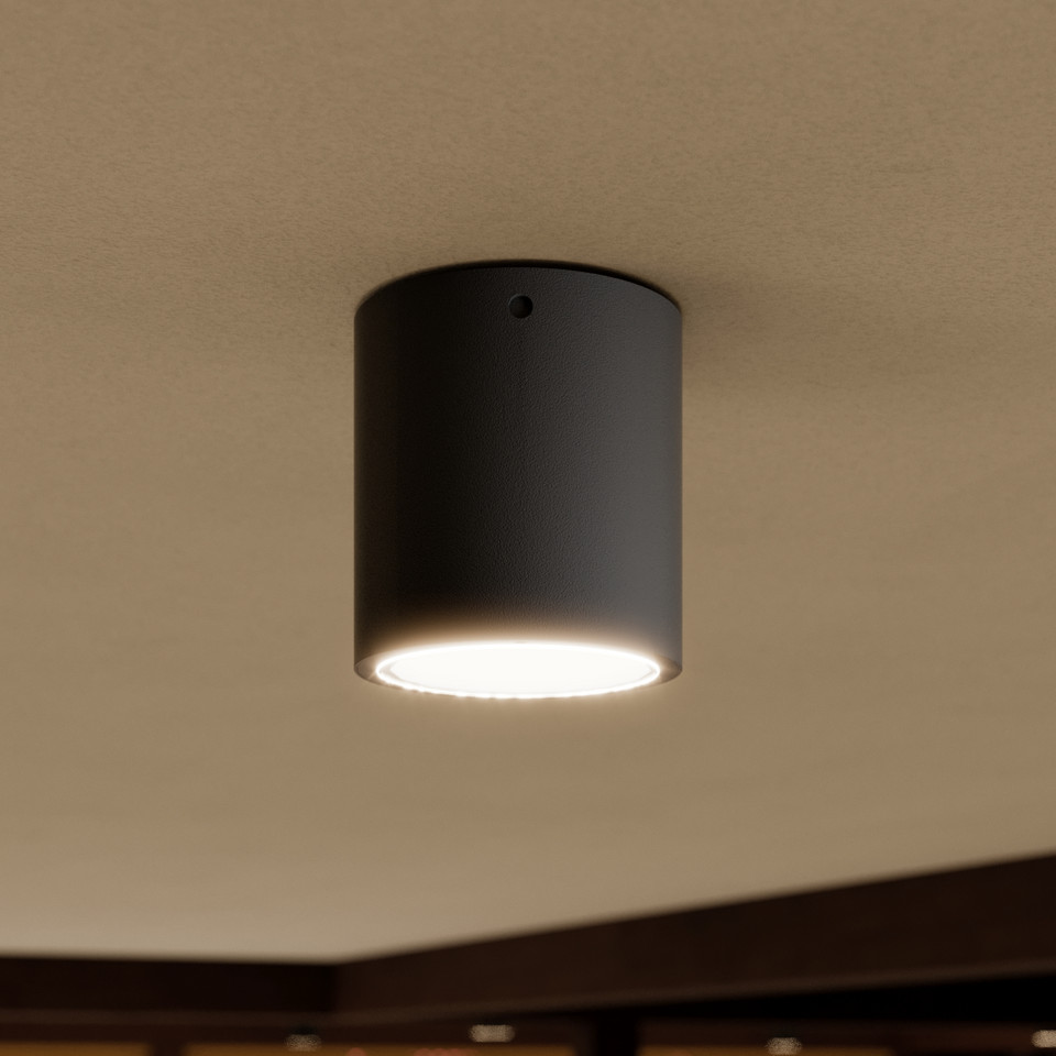 Lucande Meret Utomhus Plafond, svart från Lucande