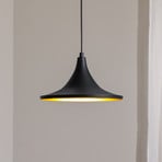 Hängeleuchte Genisy, schwarz, Ø 31 cm, Metall, E27