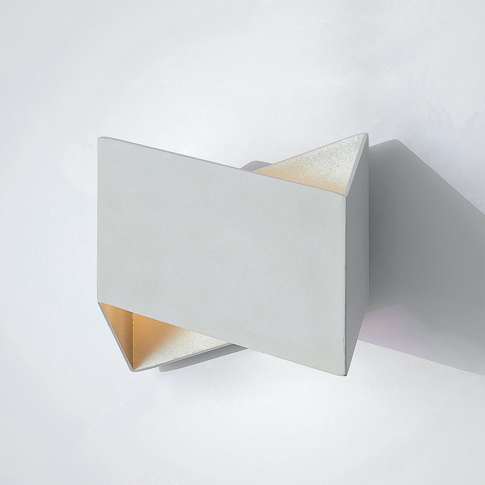 Assona Wall Lamp White/Silver - Arcchio
