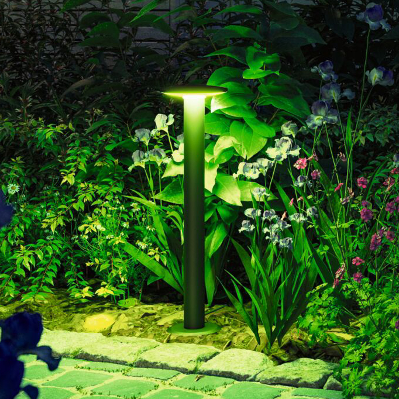 Regulowany słupek ogrodowy LED Paulmann Plat ZigBee RGBW
