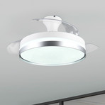 Ventilator LED Lindberg DC silențios Ø 100 cm CCT Telecomandă