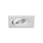 BRUMBERG recessed spotlight Tirrel-S, GU10 socket, textured white