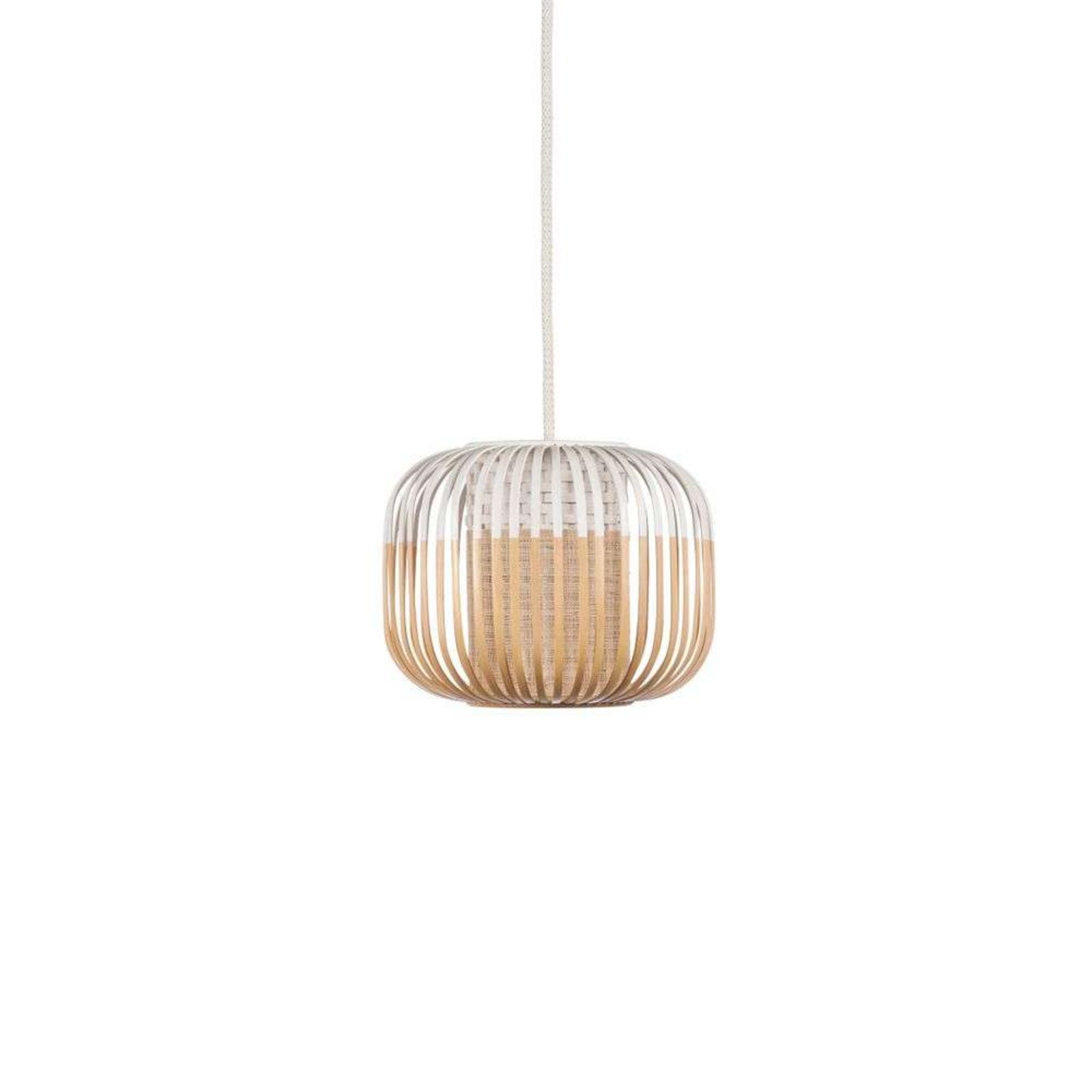 Bamboo Lustră Pendul XS White - Forestier