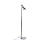 Dyberg Larsen Gulvlampe DL12, krom, høyde 139 cm, metall