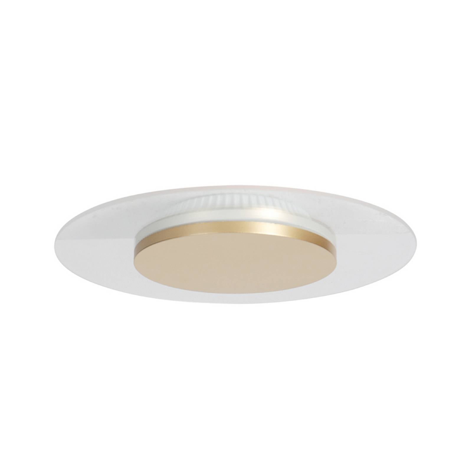 LED-Deckenleuchte Lido, goldfarben, Ø 42 cm